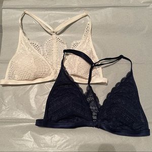 Victoria's Secret Lace Bralette Set of 2